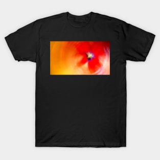 Bright Orange Sneaker Flower T-Shirt